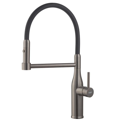 Кухонний змішувач з силіконовим виливом KOER KI-70005-07 (нерж. сталь) (KR3389)