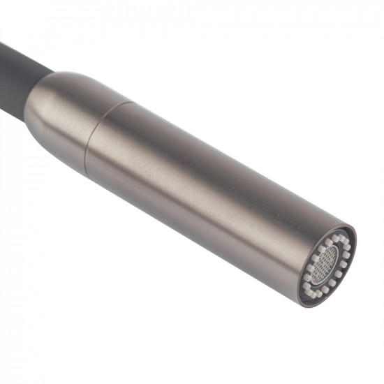 Кухонний змішувач з силіконовим виливом KOER KI-70005-07 (нерж. сталь) (KR3389)