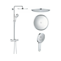 Душевая система с термостатом для настенного монтажа Grohe Rainshower Smartactive 310 (27966001)
