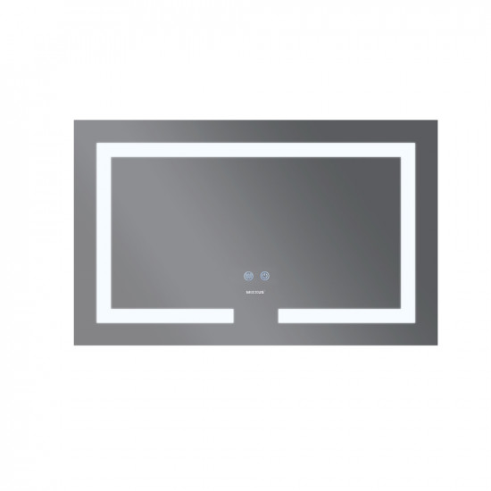 Дзеркало Mixxus HARD MR07-80x50 з LED Touch, Anti-fog, димером, регулюванням яскравості (MI6658)