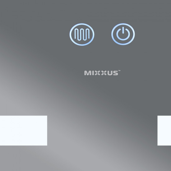 Дзеркало Mixxus HARD MR07-80x50 з LED Touch, Anti-fog, димером, регулюванням яскравості (MI6658)