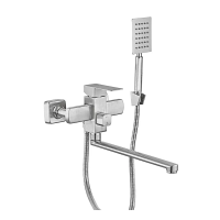 Змішувач для ванни Armata Kub -006 (Euro)  з нерж. сталі (CH6492)