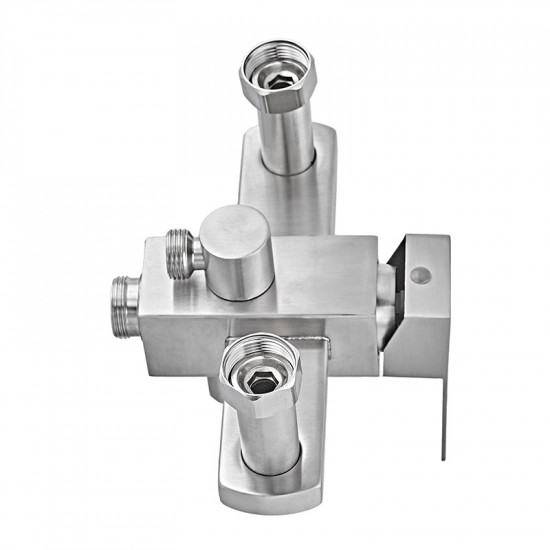 Змішувач для ванни Armata Kub -006 (Euro)  з нерж. сталі (CH6492)