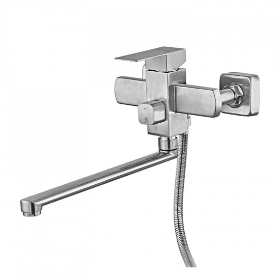 Змішувач для ванни Armata Kub -006 (Euro)  з нерж. сталі (CH6492)