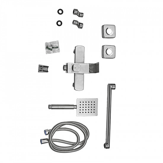 Змішувач для ванни Armata Kub -006 (Euro)  з нерж. сталі (CH6492)