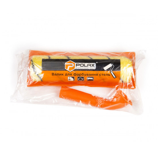 Валик для фарбування стелі та телескопічна ручка 0,85 - 1,5 м Polax (335-74)