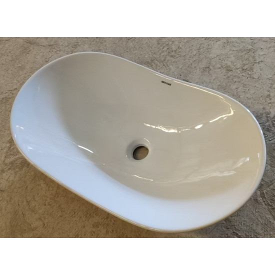 Раковина накладна Mixxus Premium WAVE-0105 620х360х160mm (MP6555)