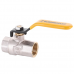 Кран кульовий Europroduct EP.221 - 1/2" FF ГГВ YELLOW, ручка "важіль" жовта (EP2943)