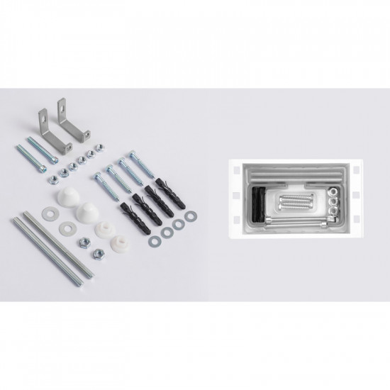 Комплект Mixxus Premium ELLIPSE-SET-2102 (в 2 ящ) Унітаз система змиву TORNADO 3.0+ Інсталяція з панеллю змиву Chrome (MP6690)