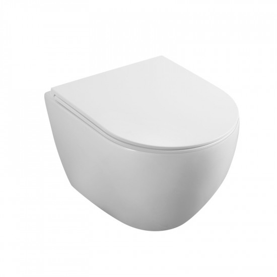 Комплект Mixxus Premium ELLIPSE-SET-2102 (в 2 ящ) Унітаз система змиву TORNADO 3.0+ Інсталяція з панеллю змиву Chrome (MP6690)