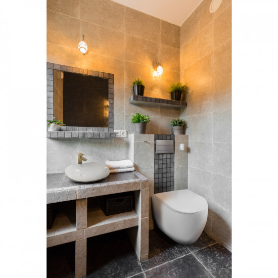 Комплект Mixxus Premium ELLIPSE-SET-2102 (в 2 ящ) Унітаз система змиву TORNADO 3.0+ Інсталяція з панеллю змиву Chrome (MP6690)