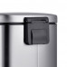 Відро для сміття з плавним закриттям прямокутне Mixxus Premium Style-TC0305 SS Color 5л колір нержа