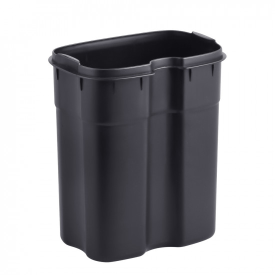 Відро для сміття з плавним закриттям прямокутне Mixxus Premium Style-TC0305 SS Color 5л колір нержа