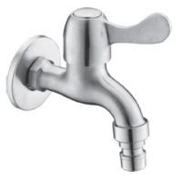 Кран для холодной воды Mixxus BIB-02 1/2 из нержавеющей стали SUS304 (упаковка блистер) (MX1338)