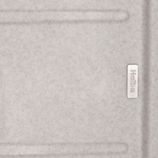 Мийка кухонна Haiba HB8210-G322 Beige 620x500x200 (HB0986)