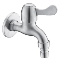 Кран для холодной воды 1/2 Mixxus BIB-02 (нерж. сталь) (SS0051)