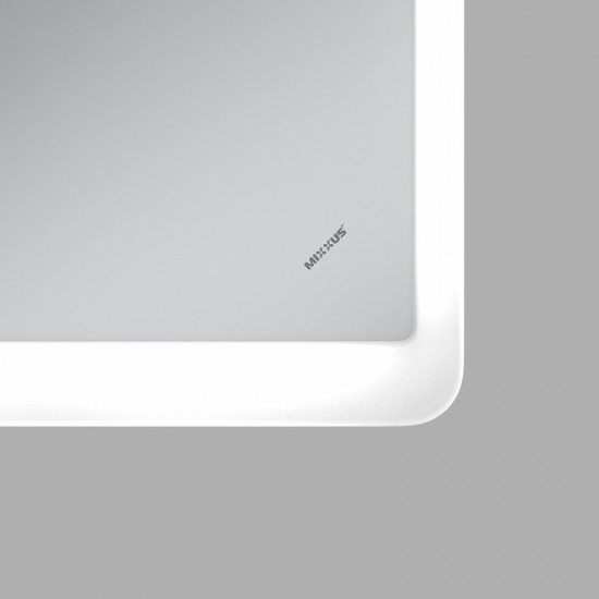 Зеркало Mixxus Premium OLIVARY MR19-100x80-REVERSE (LED Touch, Anti-fog, диммер (3-6,5kK)) (MP6629)