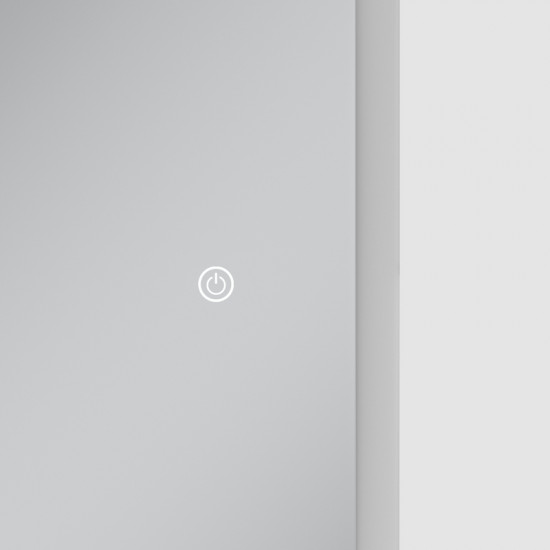 Зеркало Mixxus Premium OLIVARY MR19-100x80-REVERSE (LED Touch, Anti-fog, диммер (3-6,5kK)) (MP6629)