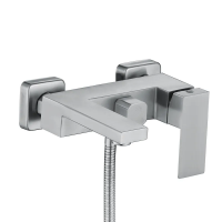 Смеситель для ванны Zerix KUB-008 (Euro) из нерж. стали SUS304 (ZX4852)