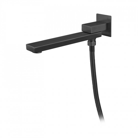 Вбудована душова система із змішувачем Koer KB-66009-05 (Колір чорний) (KR3509)