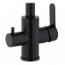 Змішувач для кухні Mixxus DAX-021-G Black  (нерж. сталь) з вих.для пит.води (MI6078)