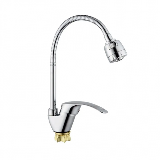 Змішувач для кухні з рефлекторним виливом Champion YUB 011-181 (Nut) Reflector (MI6386)