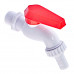 Кран пивной PVC (White+red) Plamix PVI-1/2" (PM0631)