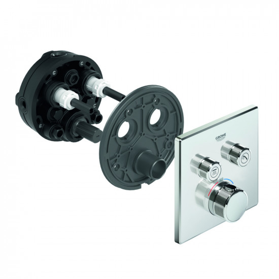 Термостат прихованого монтажу на 2 споживача Grohe Grohtherm SmartControl (29124000)