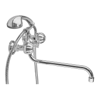 Смеситель для ванной Zerix DMT 836 (ZX0019)