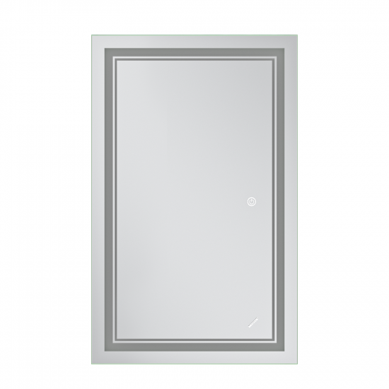 Зеркало Mixxus Premium QUADRO MR20-50x80-REVERSE (LED Touch, Anti-fog, димер) (MP6620)