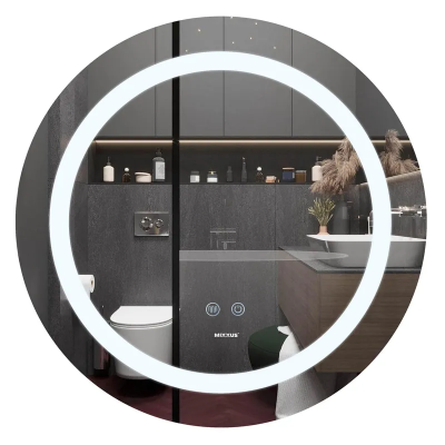 Зеркало Mixxus PLAIN MC03-60 с LED Touch, Anti-fog, диммером, регулировкой яркости (MI6662)