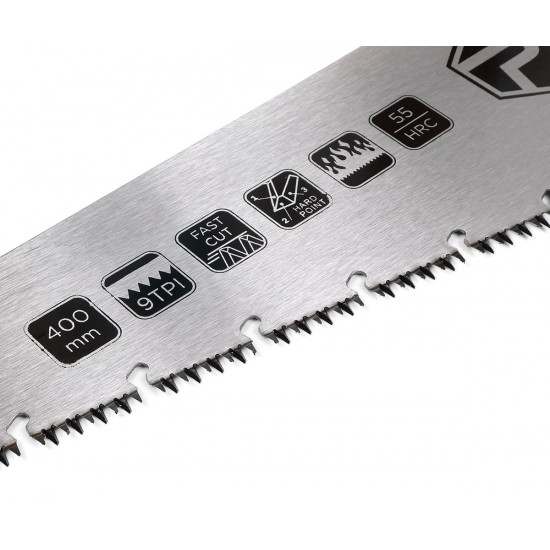 Ножівка пила по мокрому дереву Polax 400 мм (47-009)