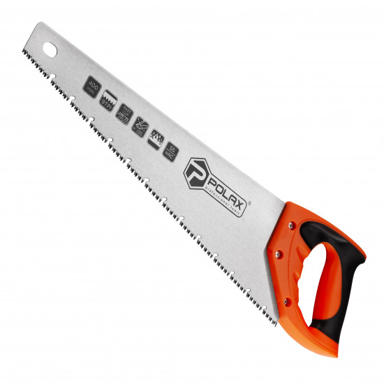 Ножівка пила по мокрому дереву Polax 400 мм (47-009)