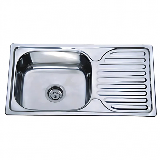 Мийка кухонна Zerix Z7642-08-180E (Satin) (ZX1602)