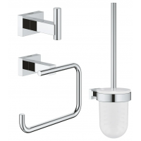 Набір аксесуарів 3 в 1 Grohe Essentials Cube New (40757001)