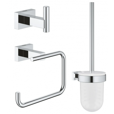 Набір аксесуарів 3 в 1 Grohe Essentials Cube New (40757001)