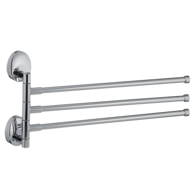 Держатель для полотенец с 3 поворотными планками Zerix LR3313 (LL1443)