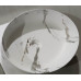 Раковина накладна MIXXUS PREMIUM ELLIPSE-0104 MARBLE 550х415х140mm (MP6554)