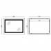 Зеркало Mixxus STYLE MR13-80x60-REVERSE с LED Touch, Anti-fog, диммером, регулировкой яркости (M