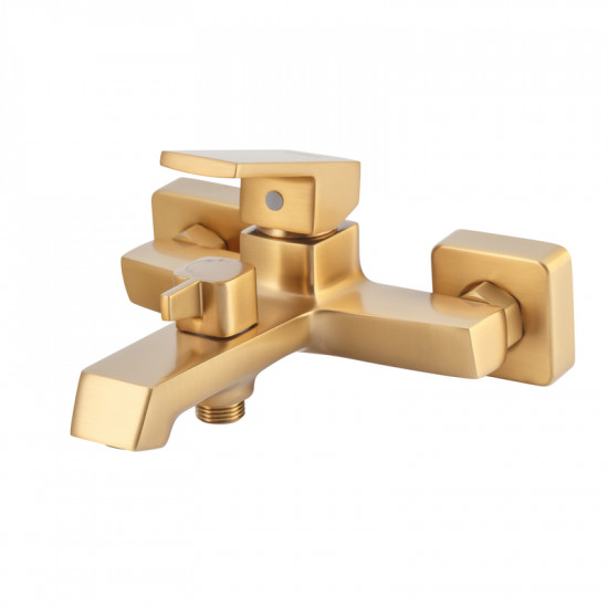 Змішувач для ванни Haiba GAUDI 009 EURO BRUSHED GOLD (HB9599)