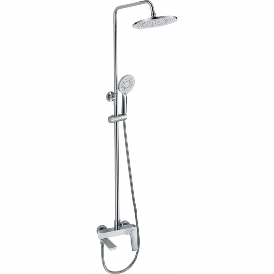 Душова колона Mixxus Premium DERBY 009-J WHITE-CHROME зі змішувачем (MI6616)