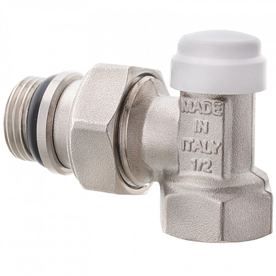 Кран радіаторний Roho R5251-050 - 1/2" кутовий (антипротікання) (RO1016)