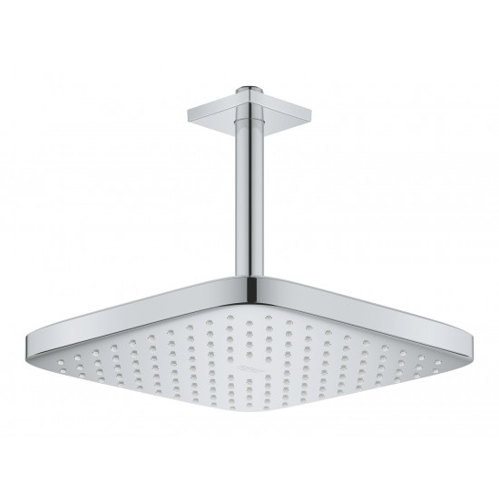 Верхній душ зі стельовим кронштейном Grohe Tempesta Cube (260088000)