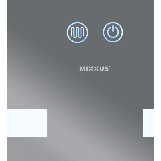 Дзеркало Mixxus HARD MR07-50x80 з LED Touch, Anti-fog, димером, регулюванням яскравості (MX9992)