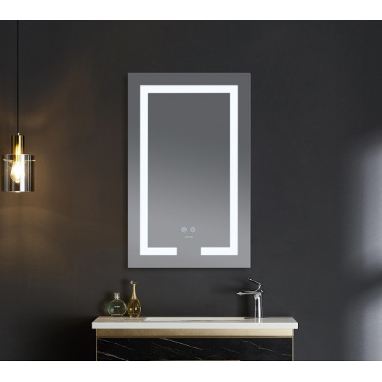 Дзеркало Mixxus HARD MR07-50x80 з LED Touch, Anti-fog, димером, регулюванням яскравості (MX9992)