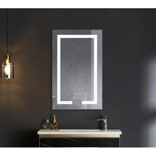 Дзеркало Mixxus HARD MR07-50x80 з LED Touch, Anti-fog, димером, регулюванням яскравості (MX9992)