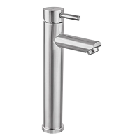 Смеситель для умывальника Armata SUS-001-A-HIGH высокий из нержавеющей стали (CH6477)
