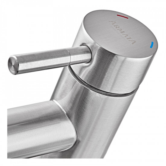 Змішувач для умивальника Armata SUS-001-A-HIGH високий з нерж. сталі  (CH6477)