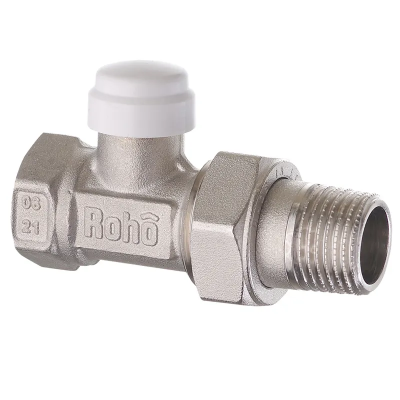 Кран радіаторний Roho R5260-050 - 1/2" прямий (RO0134) Кран радіаторний Roho R5260-050 - 1/2" прямий (RO0134)