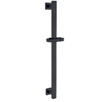Стойка для душа Zerix BAR-SUS-002 Black из нерж. стали SUS304 (ZX4940)